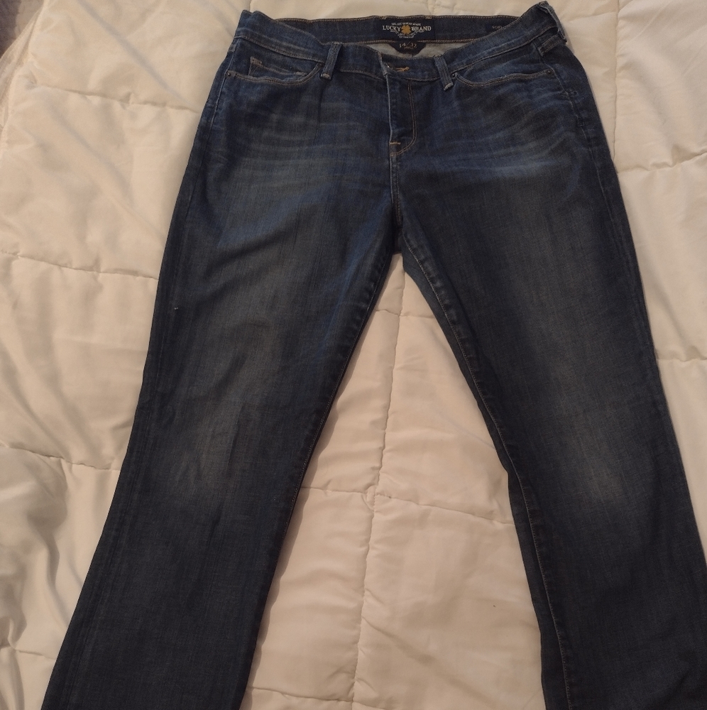 Lucky Brand Sophia straight jeans
